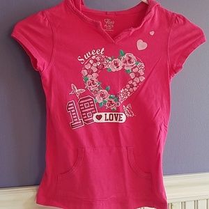 Children's Place hooded shirt